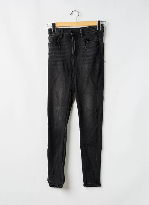 Blugi skinny talie înaltă talie înaltă negru STRADIVARIUS femme