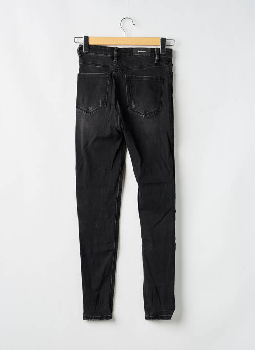 Blugi skinny talie înaltă talie înaltă negru STRADIVARIUS femme