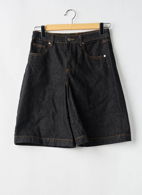 Bermudă croială fustă pantaloni scurți talie înaltă negru PRETTY LITTLE THING femme