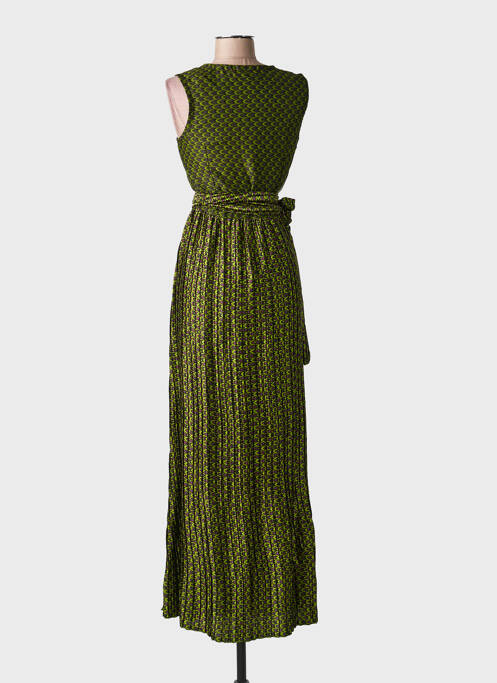 Rochie lungă fără mâneci fără mâneci verde SANS MARQUE femme