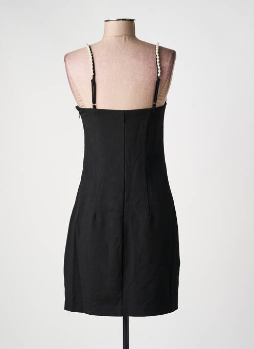 Rochie scurtă croială cambrată bretele subțiri negru H&M femme