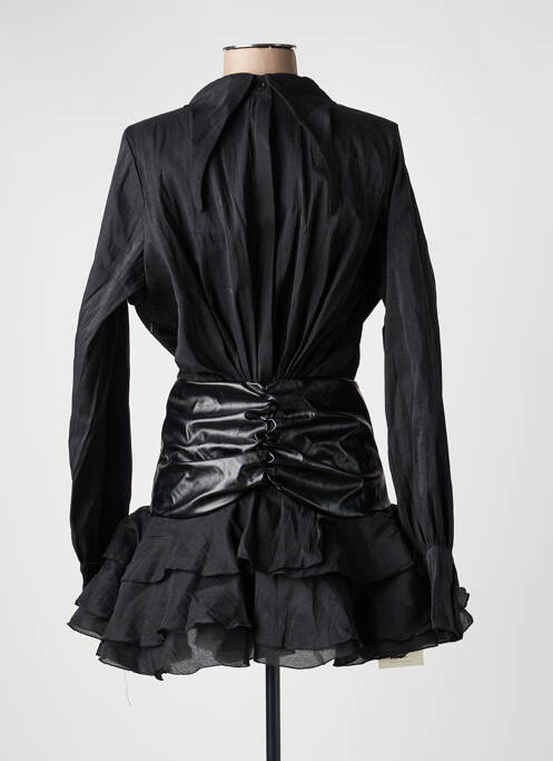 Rochie scurtă mâneci lungi mâneci lungi negru MEW MEWS femme