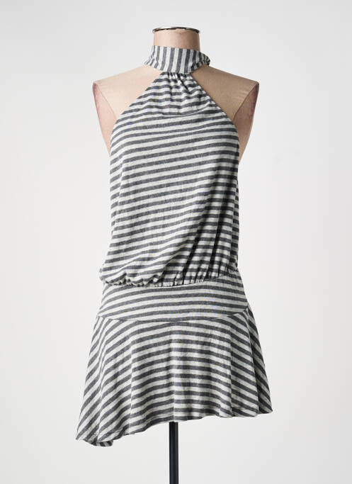 Rochie scurtă fără mâneci fără mâneci gri JADED LONDON femme