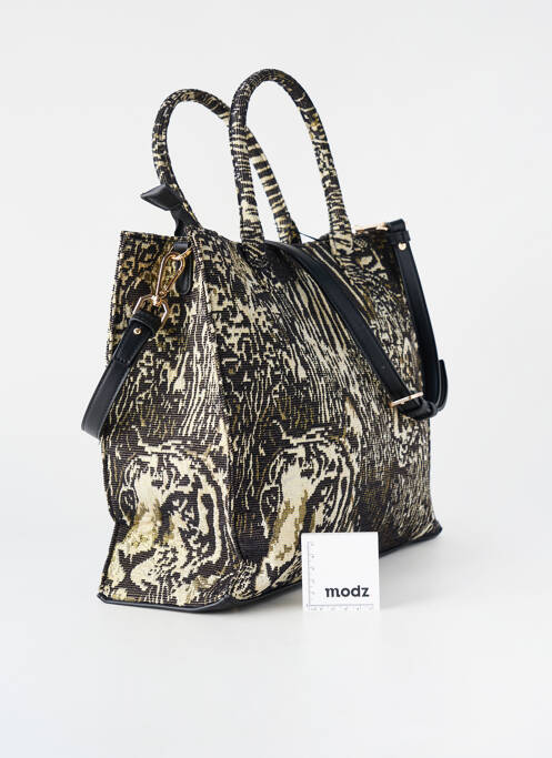 Geantă multibuzunare formă dreptunghiulară negru LOLA CASADEMUNT femme