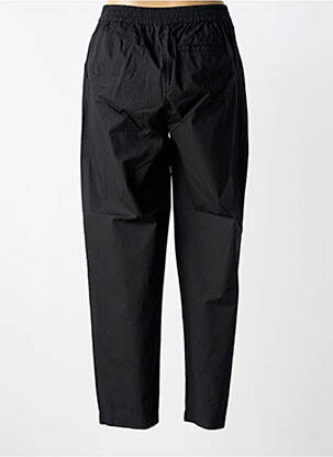 Pantalon drept talie elastică negru HOD femeie