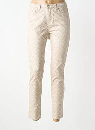Pantalon slim buzunare bej EVA KAYAN femme