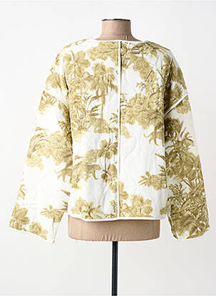 Jachete casual guler rotund alb CREAM femeie