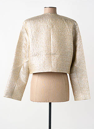 Jachete casual guler rotund auriu B.YOUNG femeie