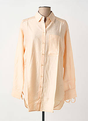 Tunică mâneci lungi guler de bluză roz SECOND FEMALE femme