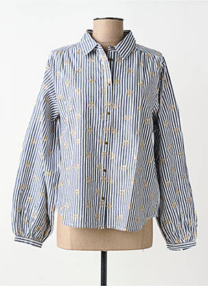 Cămașă țesătură poplin mâneci lungi gri SUMMUM femme