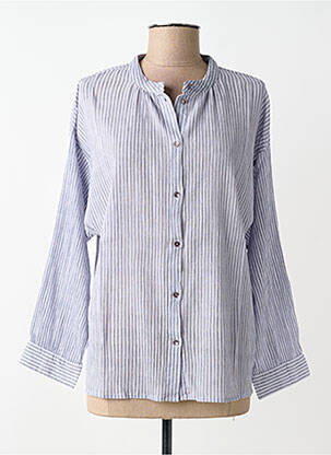 Cămașă croială cambrată mâneci lungi violet HOD femme