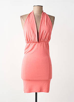 Rochie scurtă fără mâneci fără mâneci roz KARMA KOMA femme