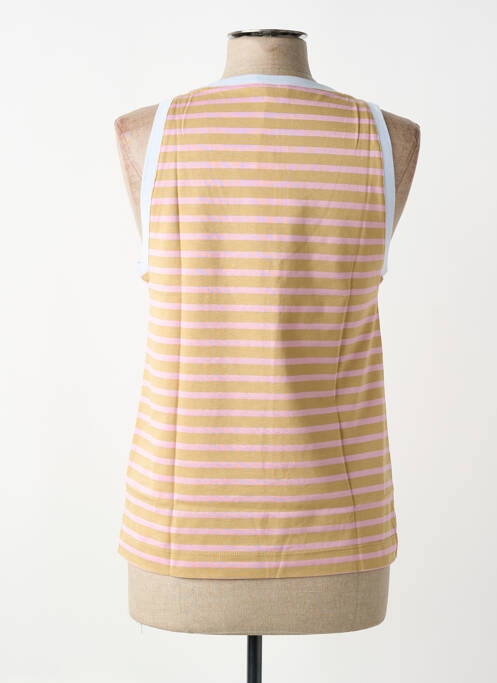 Maiou elasticitate fără mâneci maro PORTOFINO femme