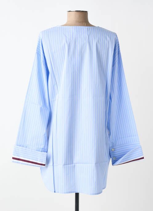 Tunică mâneci lungi guler rotund albastru FLOOR femme