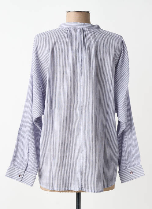 Cămașă croială cambrată mâneci lungi violet HOD femme