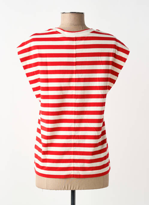 Tricou elasticitate mâneci scurte roșu FLOOR femme