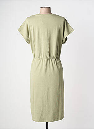 Rochie midi mâneci scurte mâneci scurte verde B.YOUNG femeie