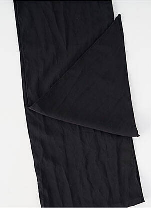 Eșarfă țesătură poplin negru SANS MARQUE femeie