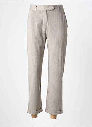 Pantalon 7/8 elasticitate mărime normală bej LA PETITE ETOILE femeie