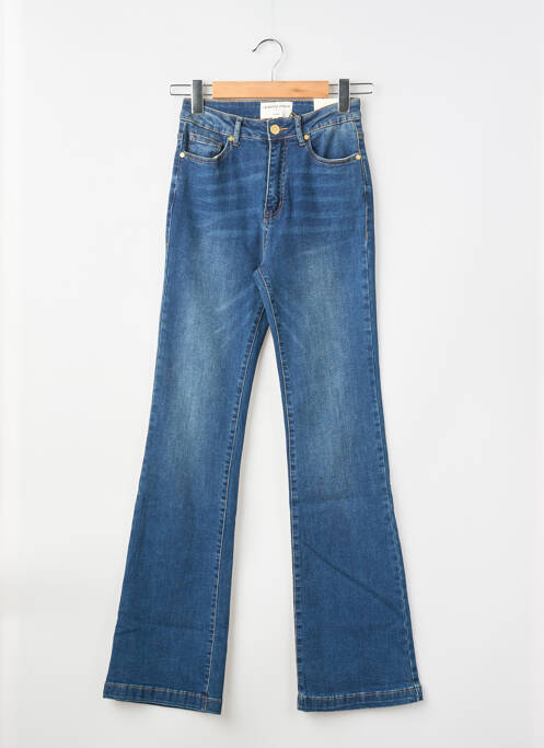 Blugi cu croială evazată elasticitate mărime normală albastru LA PETITE ETOILE femme