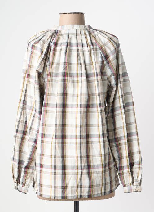 Cămașă croială dreaptă mâneci lungi bej STUDIO PARISIEN femme