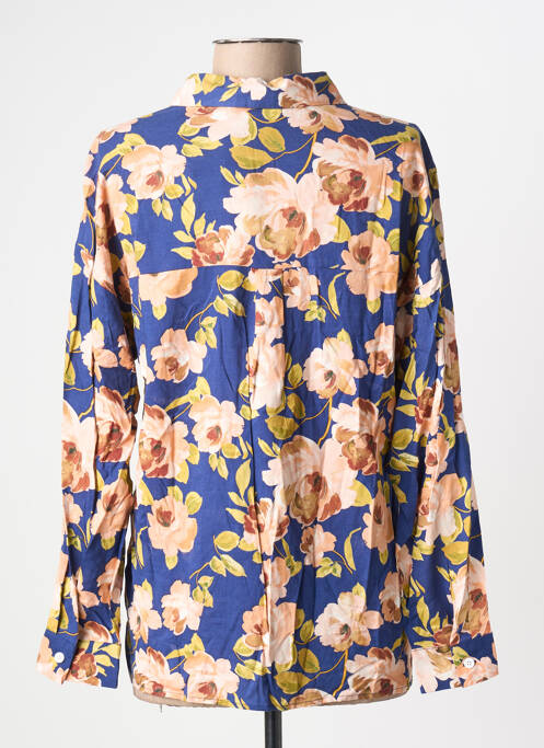 Cămașă imprimeu floral mâneci lungi albastru LA PETITE ETOILE femme