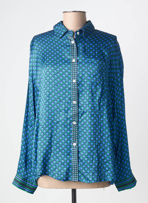 Cămașă imprimeu fantezie mâneci lungi albastru LA PETITE ETOILE femme