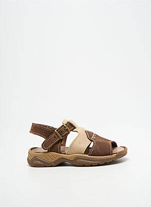 Sandale/pantofi decupați vârf deschis vârf deschis maro ZAPPER'S garcon