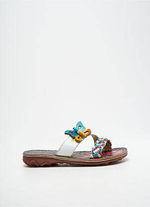 Mulete/saboți vârf deschis vârf deschis alb LAURA VITA fille