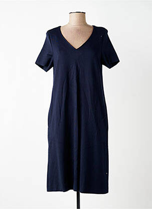 Rochie midi mâneci scurte mâneci scurte albastru VERA MONT femeie