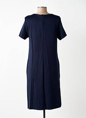 Rochie midi mâneci scurte mâneci scurte albastru VERA MONT femeie