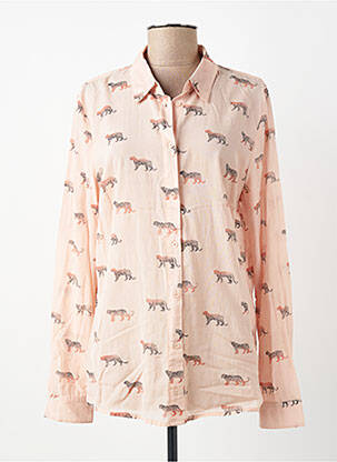 Cămașă imprimeu fantezie mâneci lungi roz SANDWICH femme