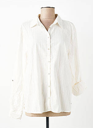 Cămașă croială dreaptă mâneci lungi alb GARCIA femme