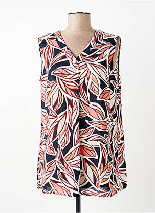 Top imprimeu fantezie fără mâneci alb BETTY BARCLAY femme