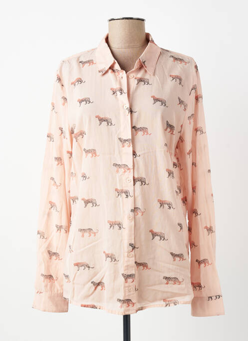 Cămașă imprimeu fantezie mâneci lungi roz SANDWICH femme