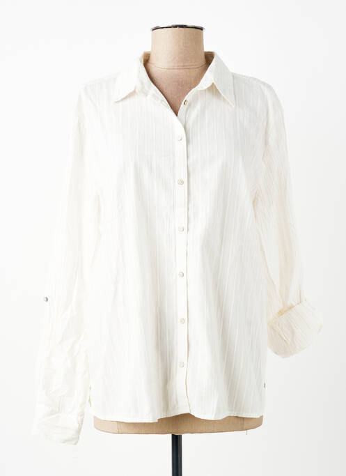 Cămașă croială dreaptă mâneci lungi alb GARCIA femme