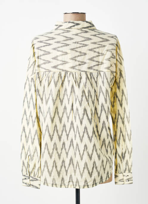 Cămașă imprimeu fantezie mâneci lungi bej MKT STUDIO femme