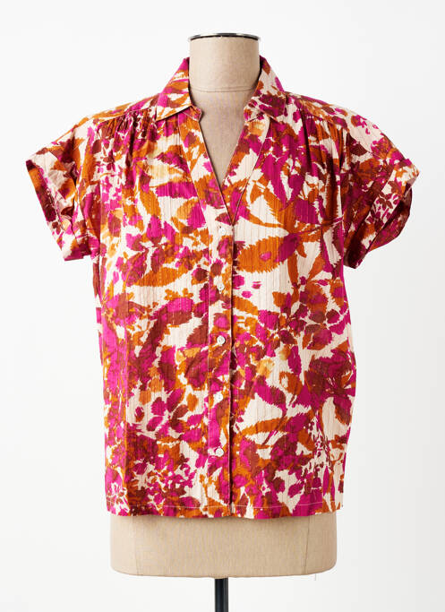 Cămașă mâneci scurte mâneci scurte violet MKT STUDIO femme