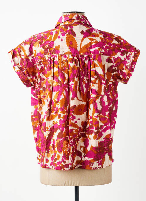 Cămașă mâneci scurte mâneci scurte violet MKT STUDIO femme