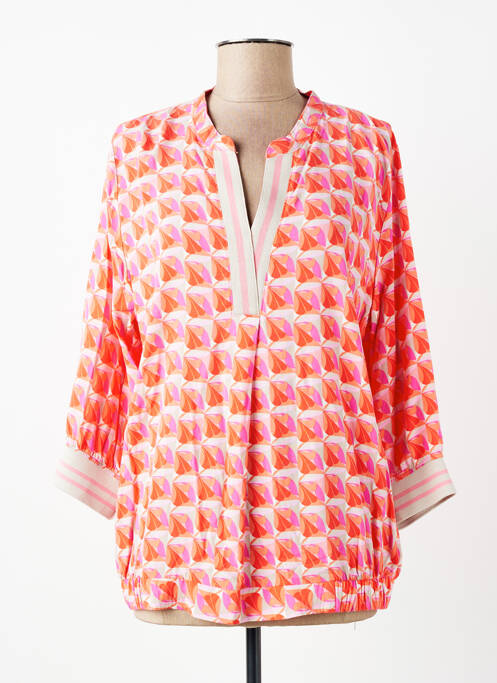 Top imprimeu fantezie mâneci lungi portocaliu BETTY BARCLAY femme