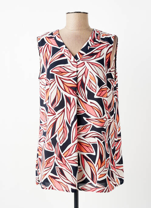 Top imprimeu fantezie fără mâneci alb BETTY BARCLAY femme