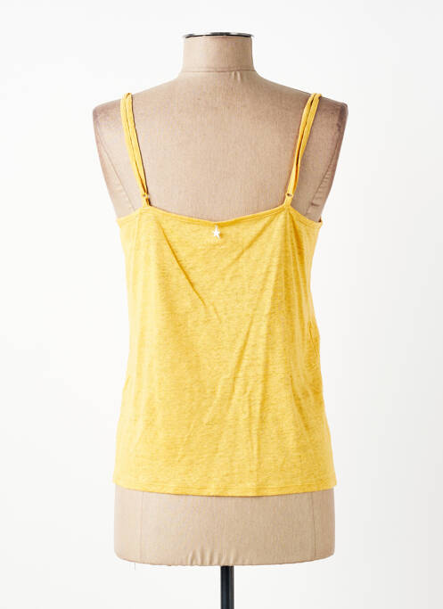 Top mâneci cu bretele ajustabile bretele subțiri galben SUD EXPRESS femme