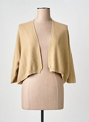 Vestă cu mâneci lungi mâneci 3/4 bej LA FEE MARABOUTEE femme