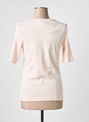 Tricou elasticitate mâneci scurte roz S.OLIVER femeie