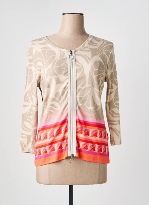 Vestă cu mâneci lungi mâneci 3/4 bej BETTY BARCLAY femme