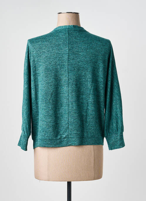 Vestă cu mâneci lungi mâneci 3/4 verde STREET ONE femme