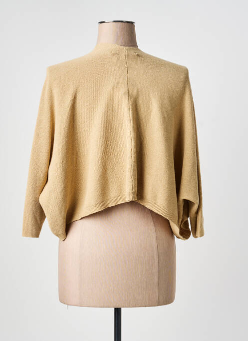 Vestă cu mâneci lungi mâneci 3/4 bej LA FEE MARABOUTEE femme