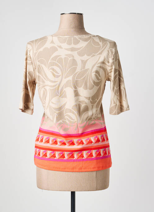 Tricou mâneci trei sferturi mâneci scurte bej BETTY BARCLAY femme