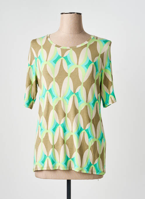 Tricou mâneci trei sferturi mâneci scurte verde BETTY BARCLAY femme