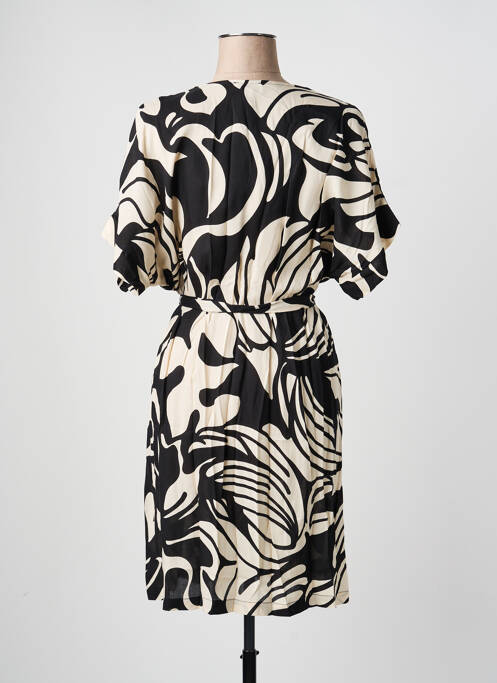 Rochie midi mâneci scurte mâneci scurte negru LA FEE MARABOUTEE femme